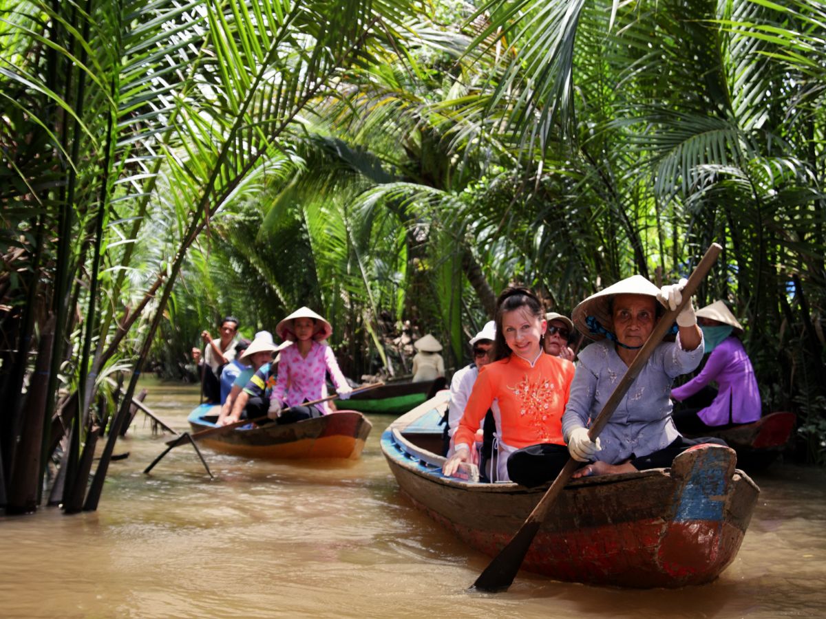 excursion sur le Mékong Vietnam